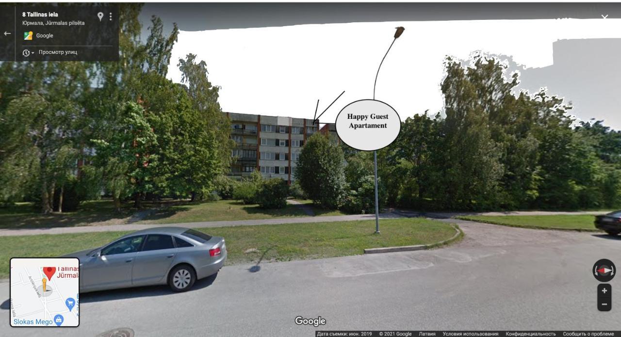 Ferienwohnung Happy Guest Apartament Jūrkalne Exterior foto